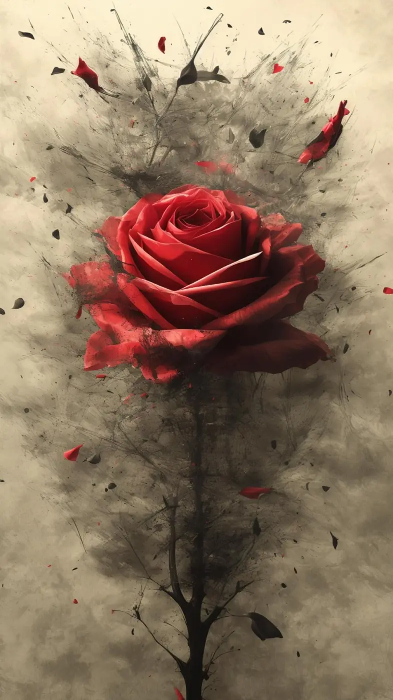 red rose wallpaper