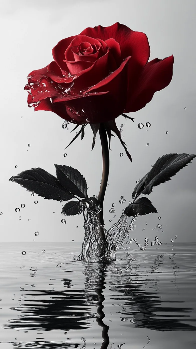 red rose wallpaper