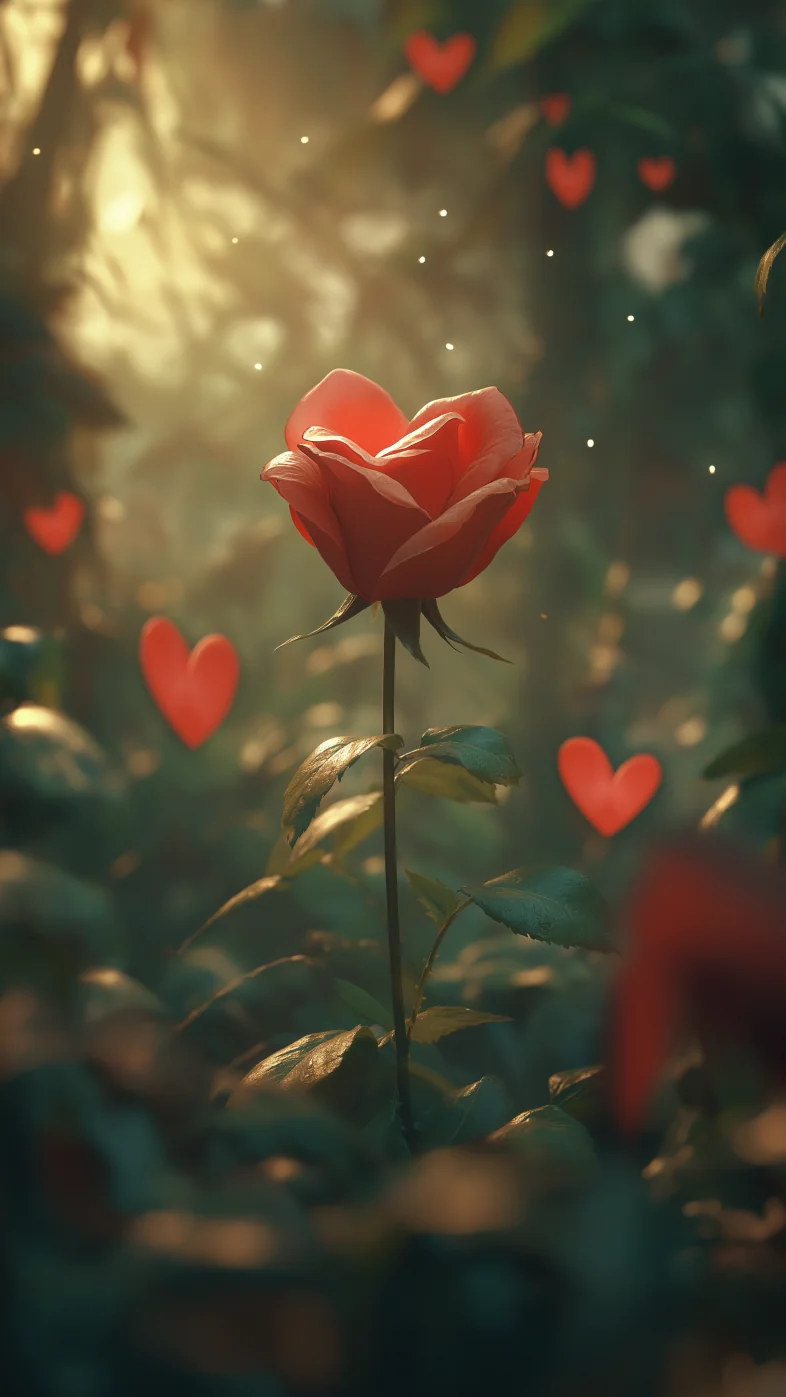 red rose wallpaper