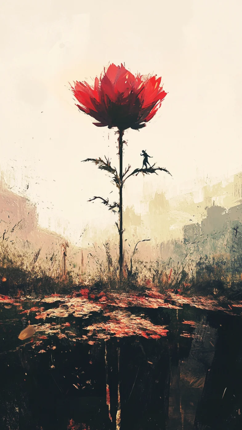 red rose planting wallpaper