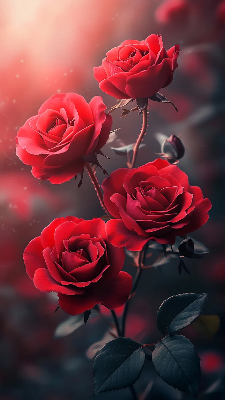 red roses wallpaper