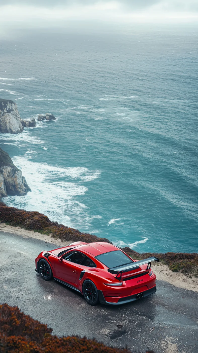 red super car wallpaper