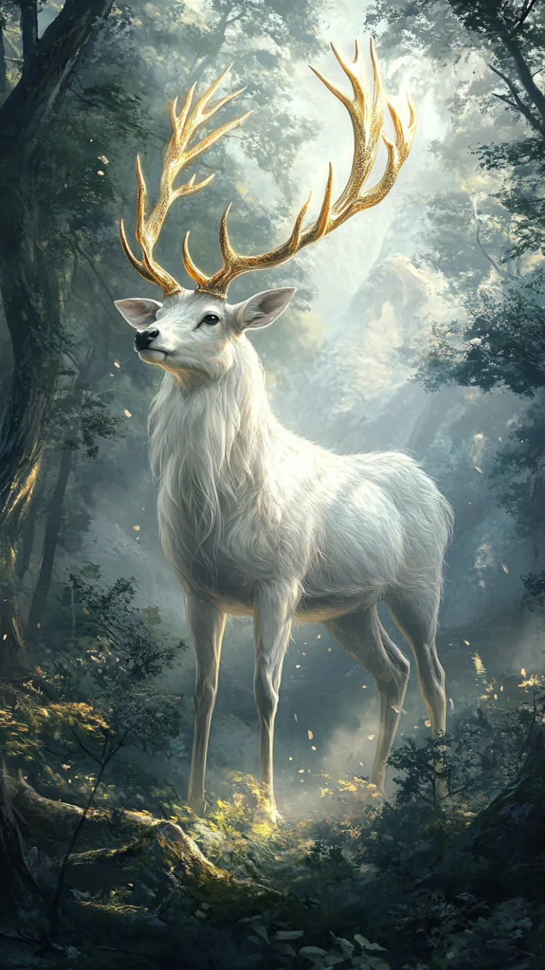reindeer wallpaper