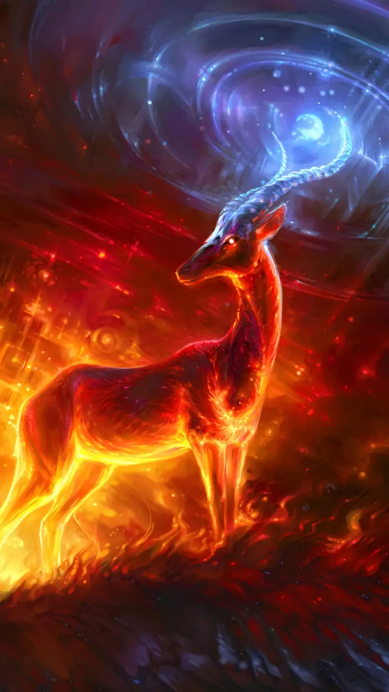 reindeer power wallpaper