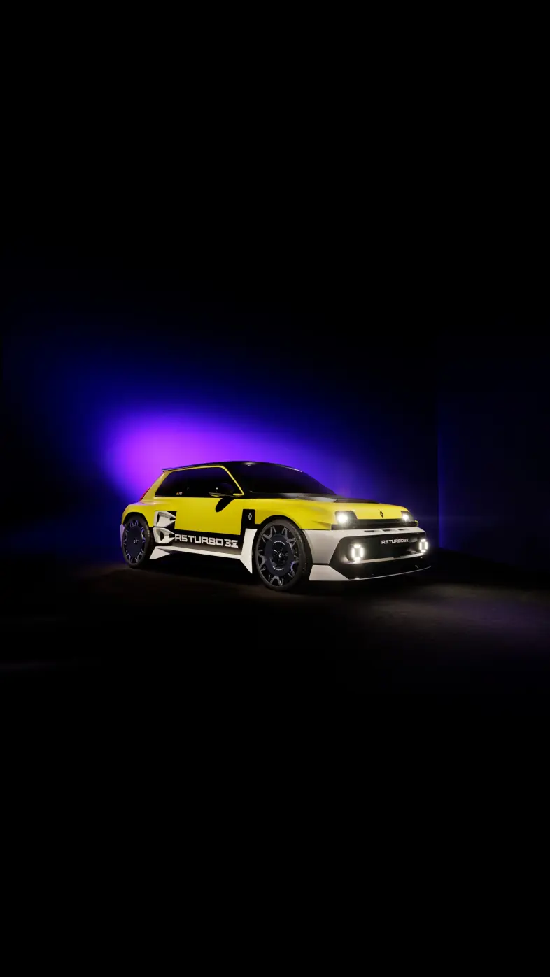 renault 5 turbo car wallpaper