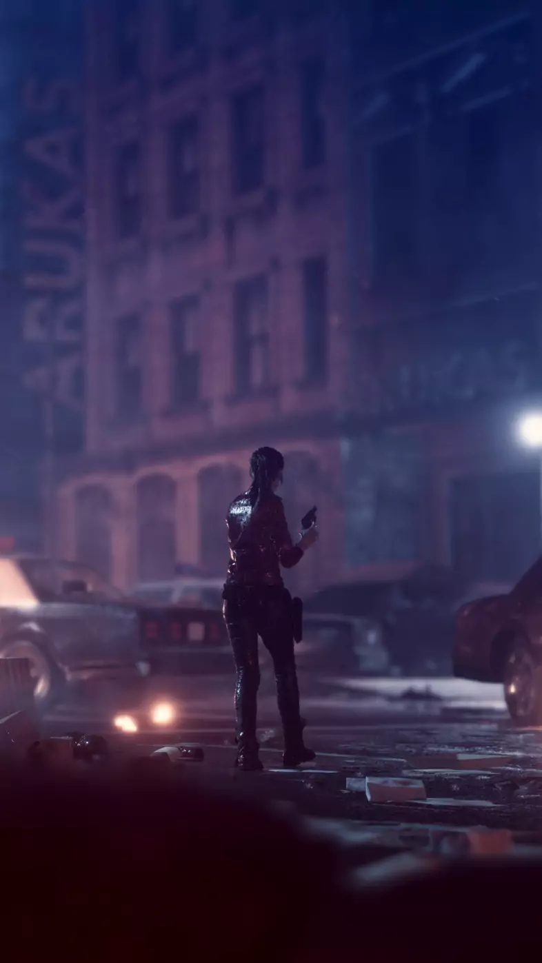 resident evil 2 game wallpaper