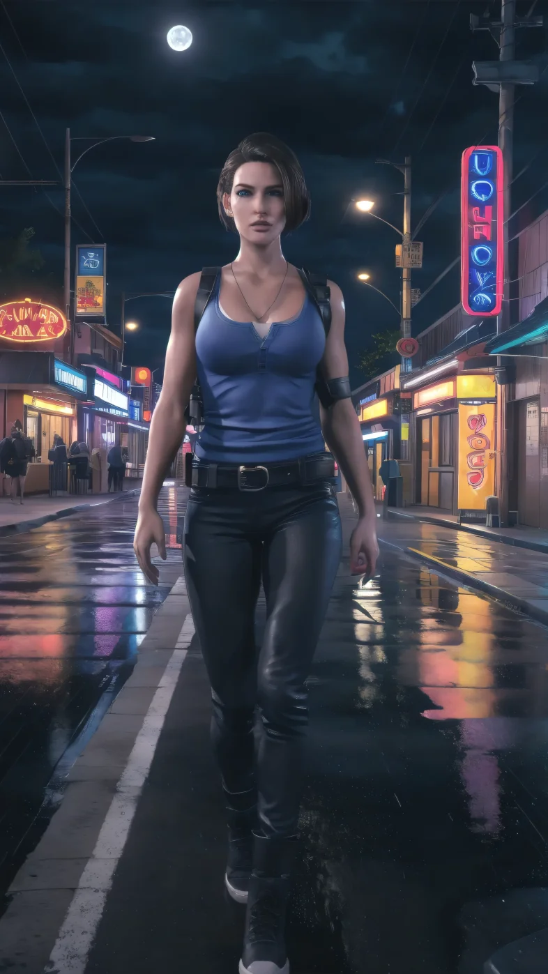 resident evil game girl wallpaper