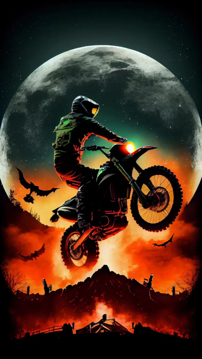 riding game wallpaper