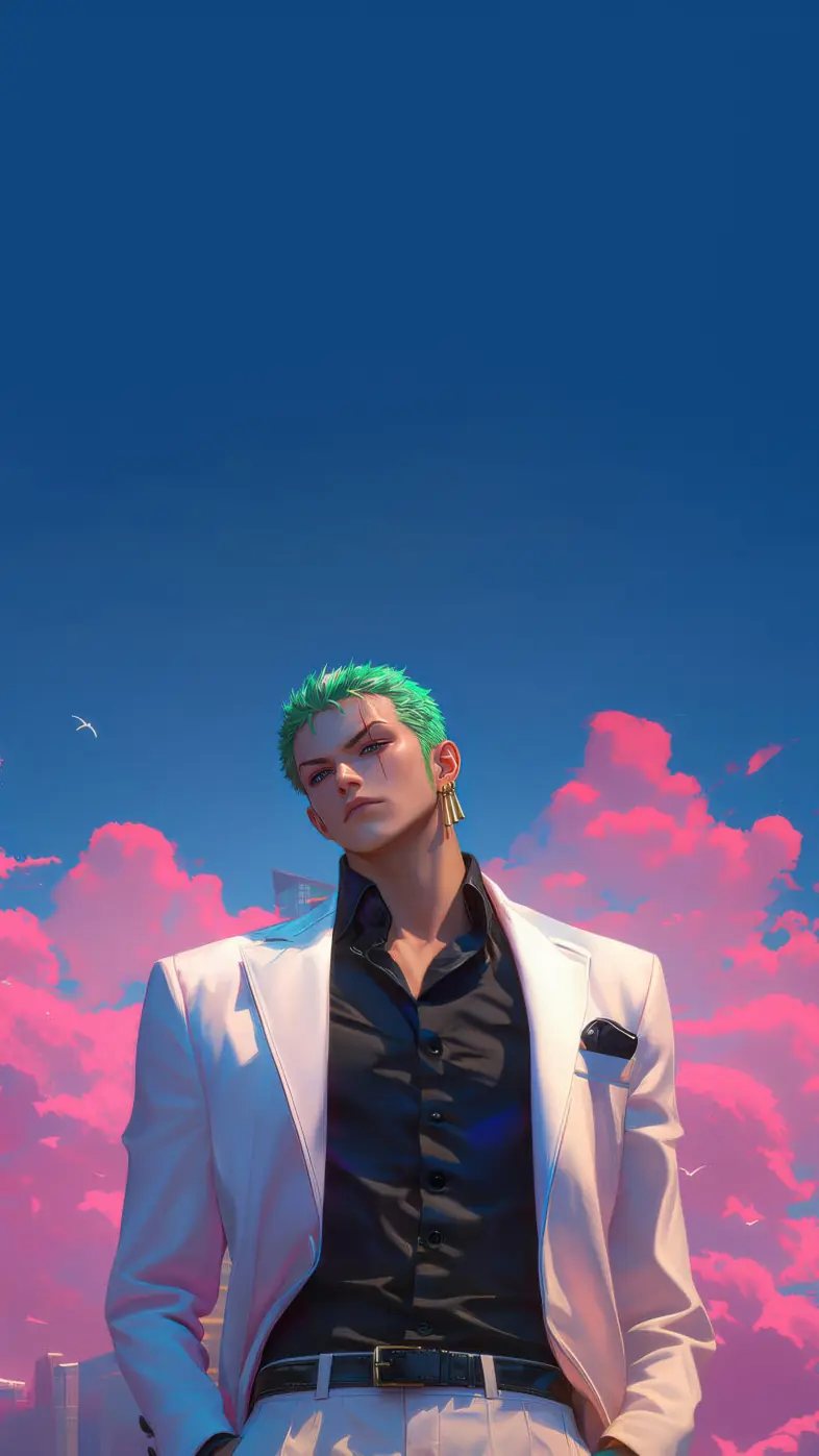 roronoa zoro gangster anime wallpaper
