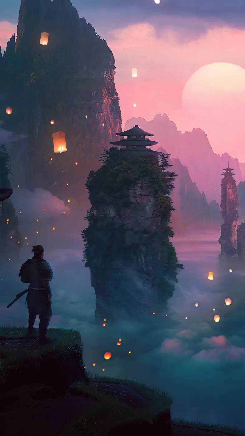 samurai guardian  wallpaper