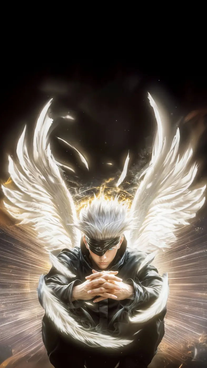 satoru gojo the honored anime wallpaper