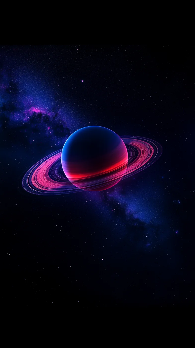 saturn rings space wallpaper