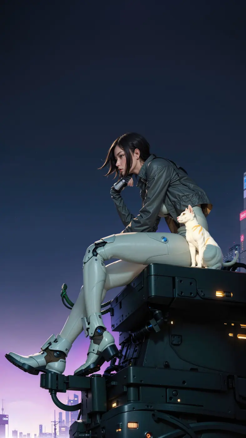 scifi girl wallpaper