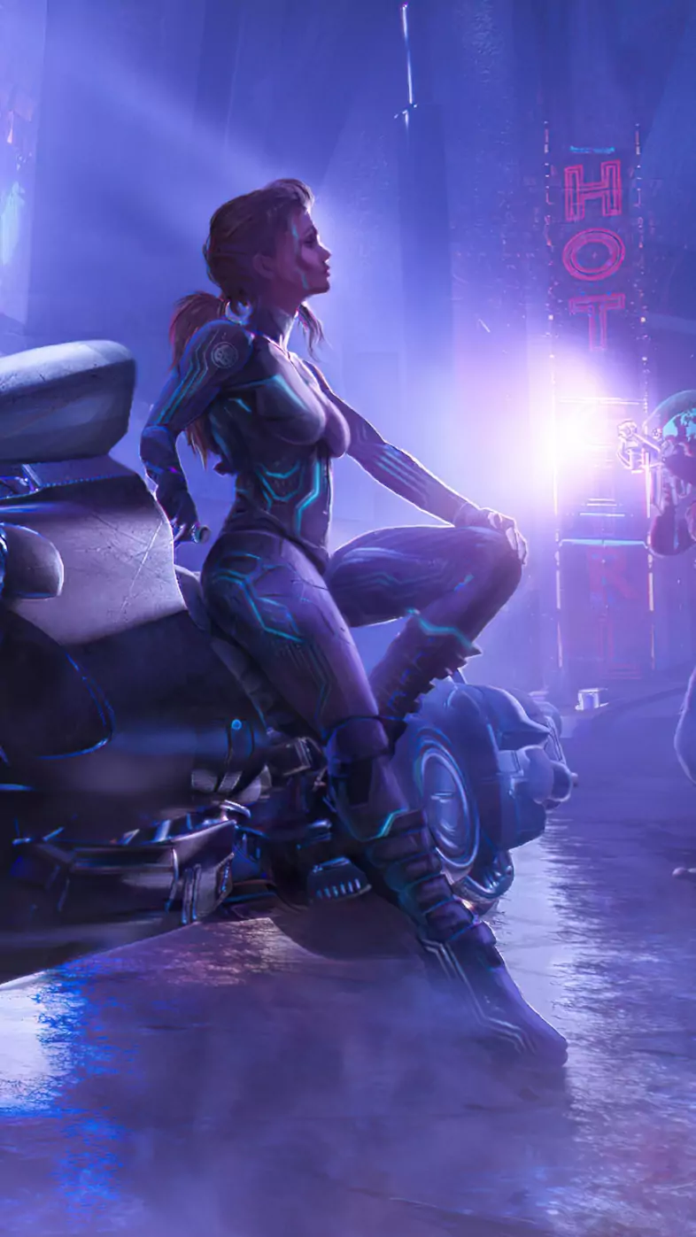 scifi women got wallpaper