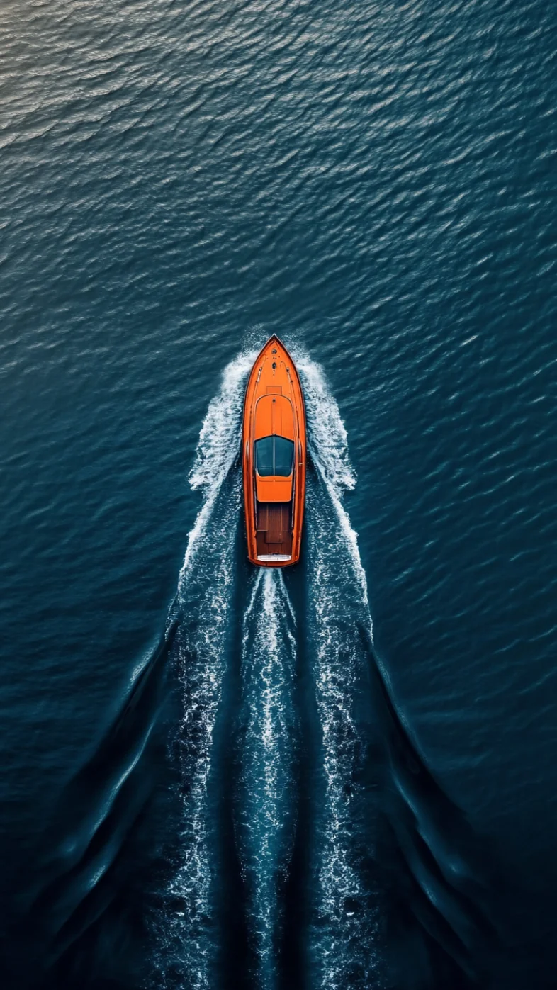sea boat wallpaper