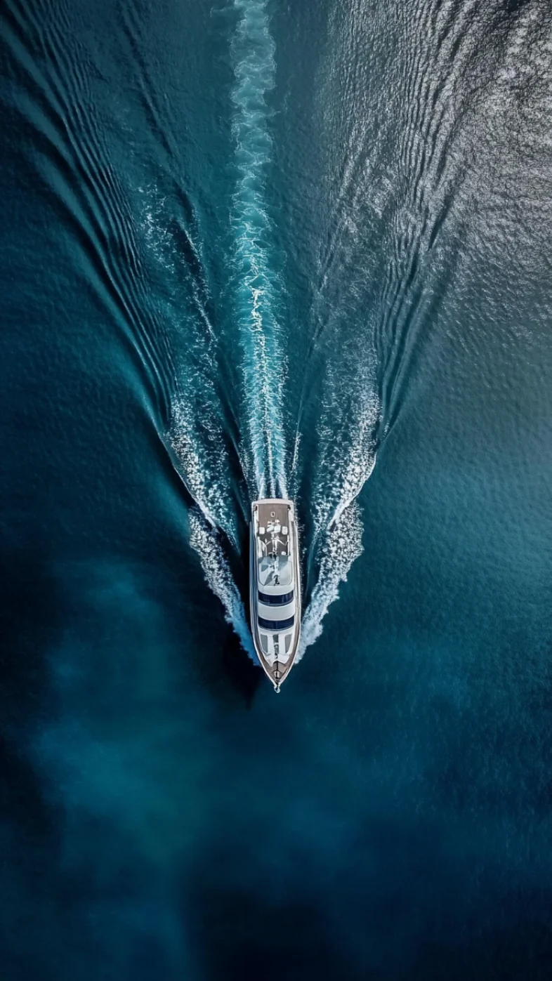 sea boat wallpaper