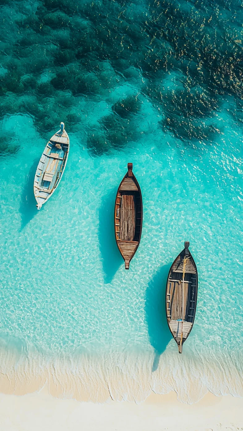 sea boat wallpaper