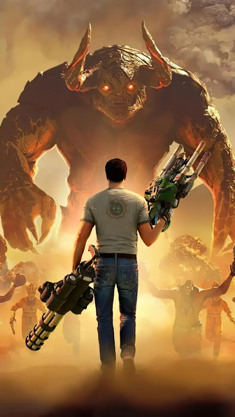serious sam 4 game wallpaper