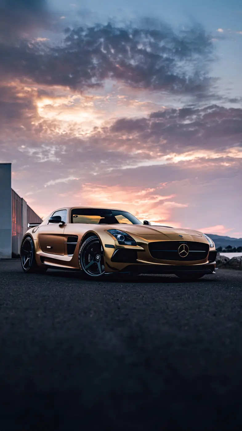 sls amg gt car wallpaper