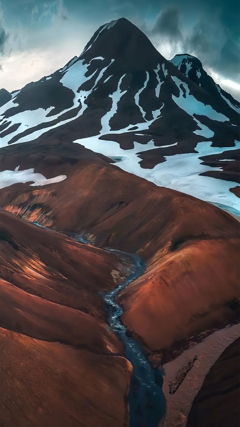 snow mountain  wallpaper