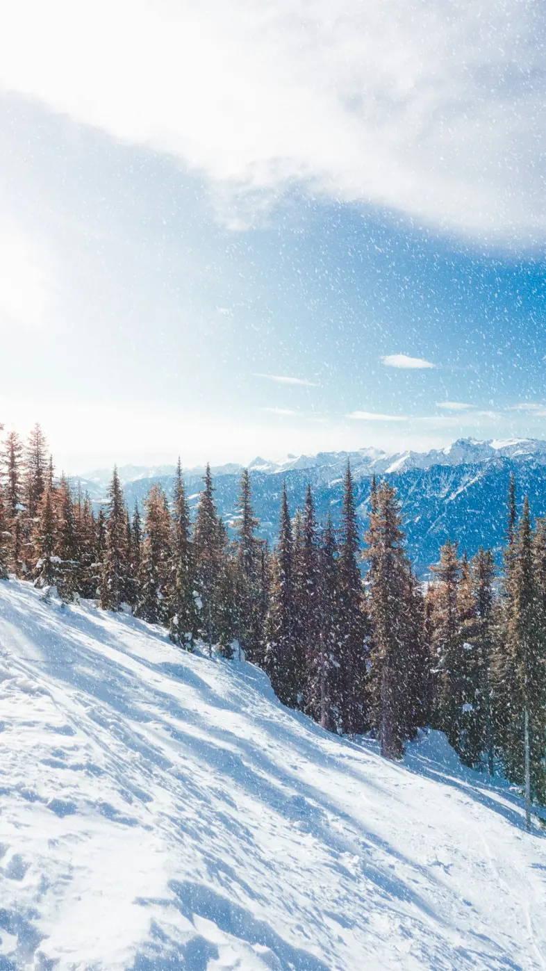 snow mountains wallpaper
