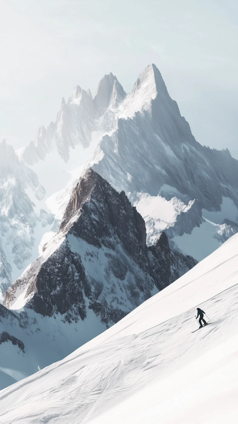 snow range mountains wallpaper
