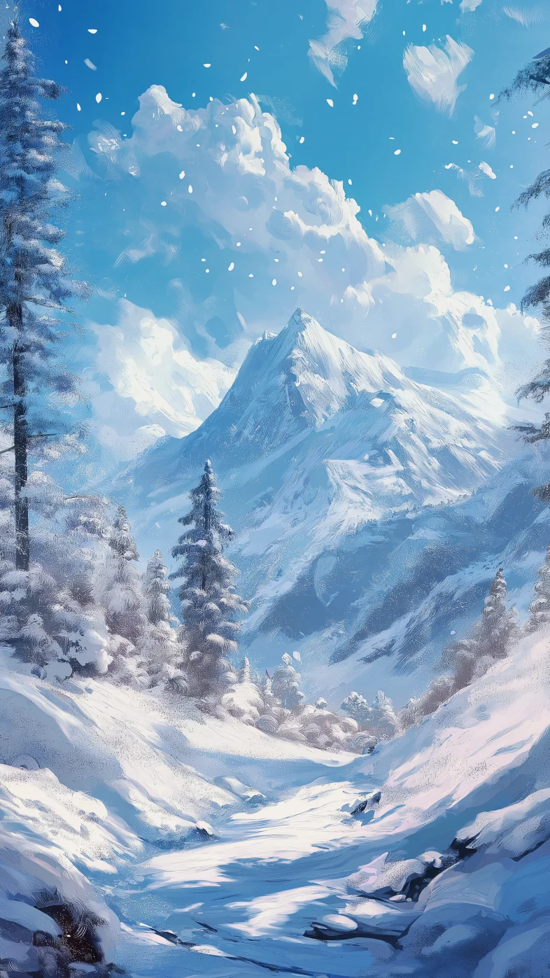 snow range mountains wallpaper