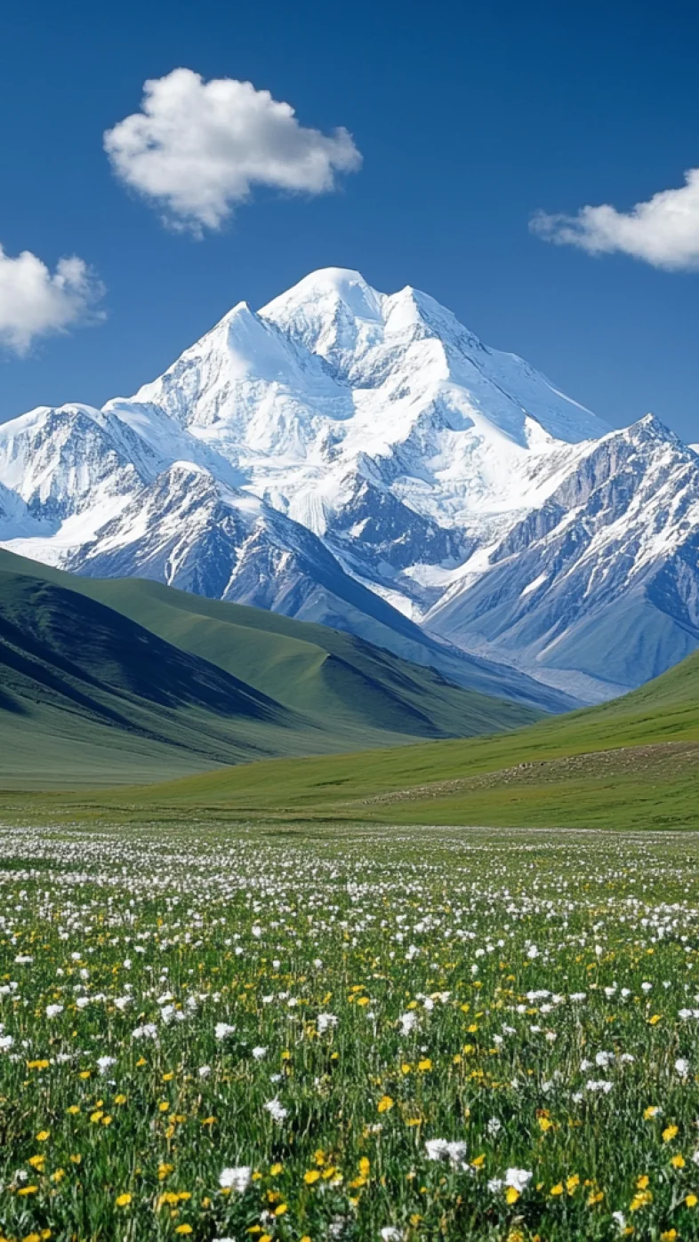 snow range mountains wallpaper