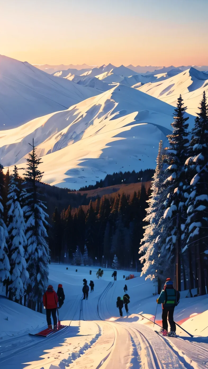 snow range mountains wallpaper