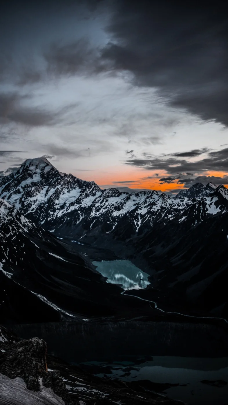 snow range mountains wallpaper