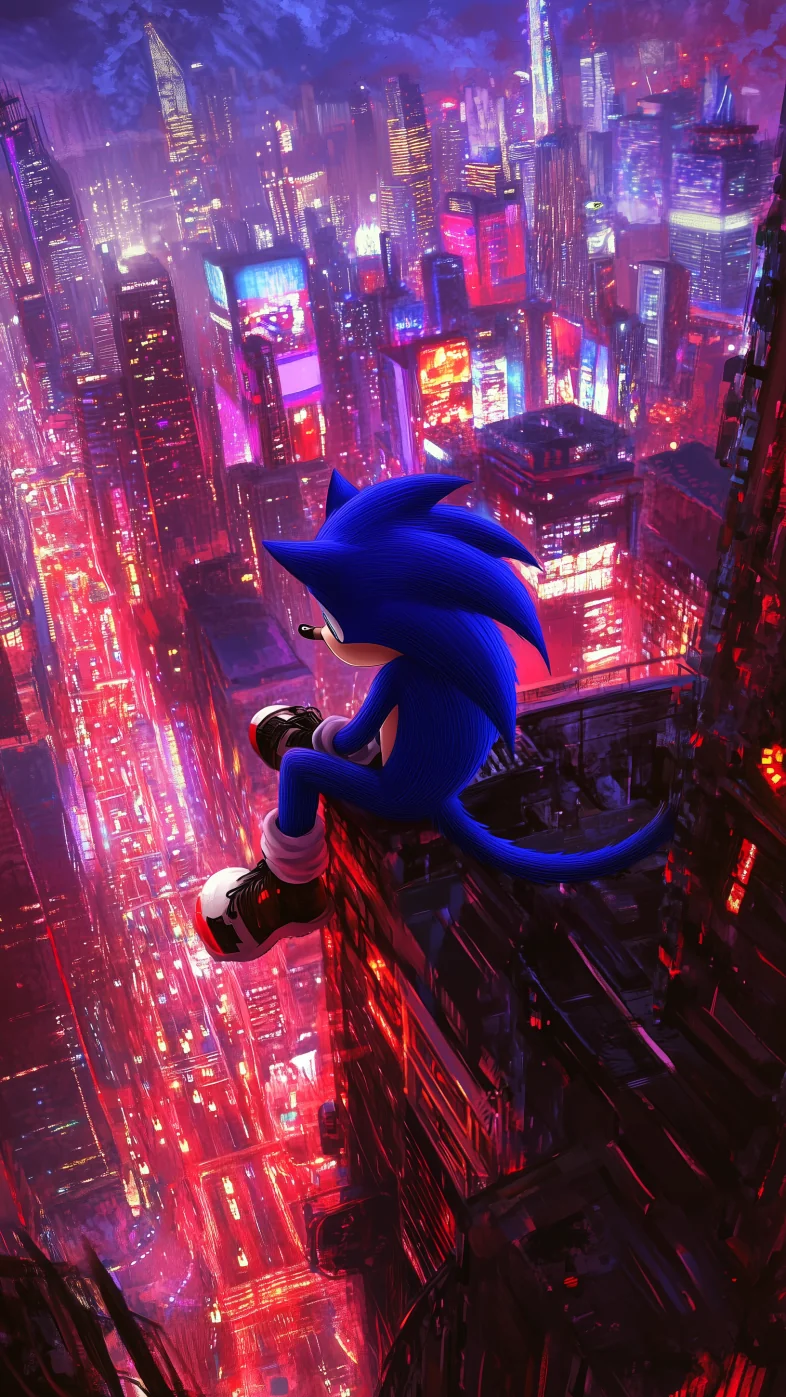 sonic cartoon wallpaper