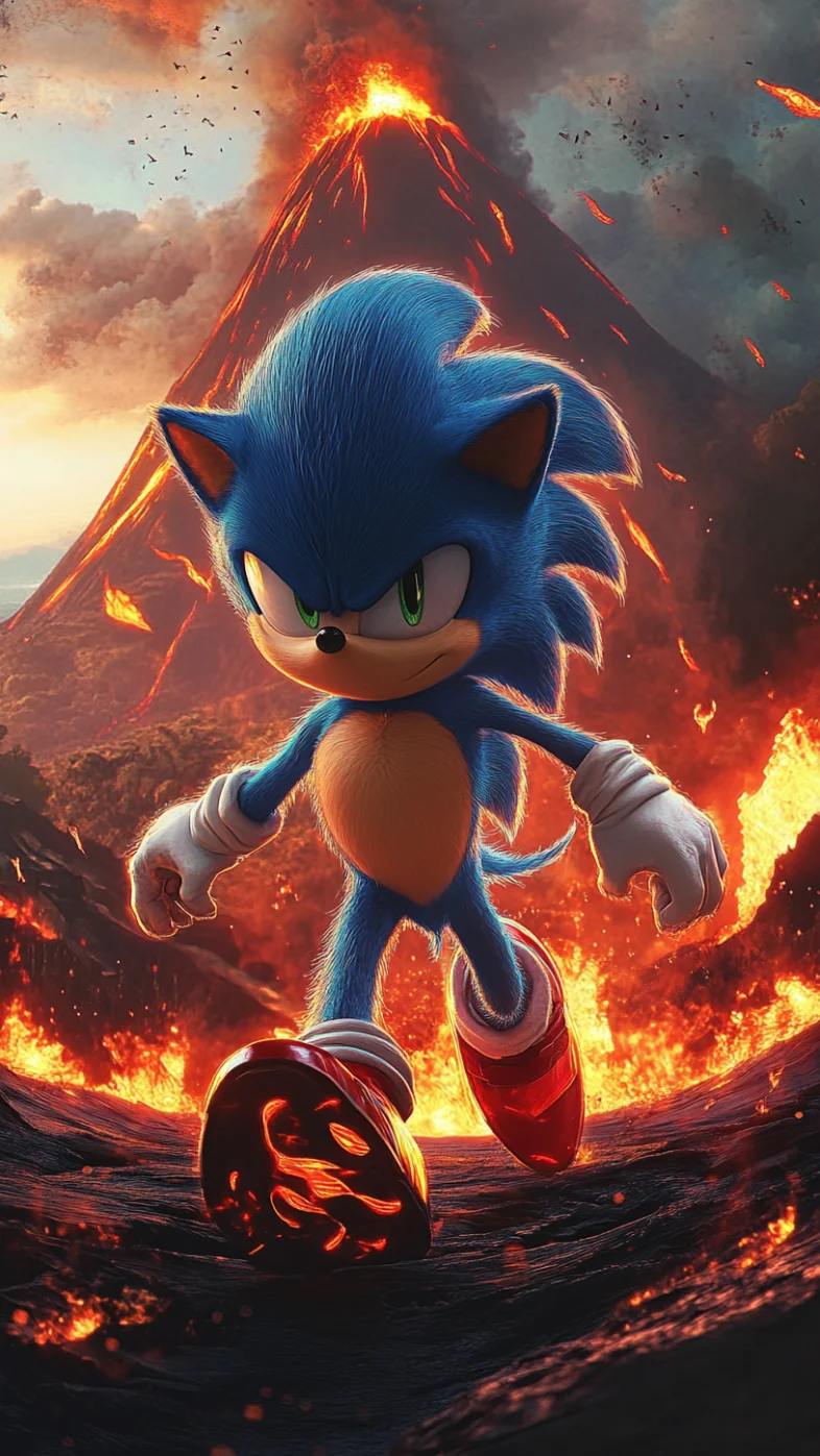 sonic cartoon wallpaper