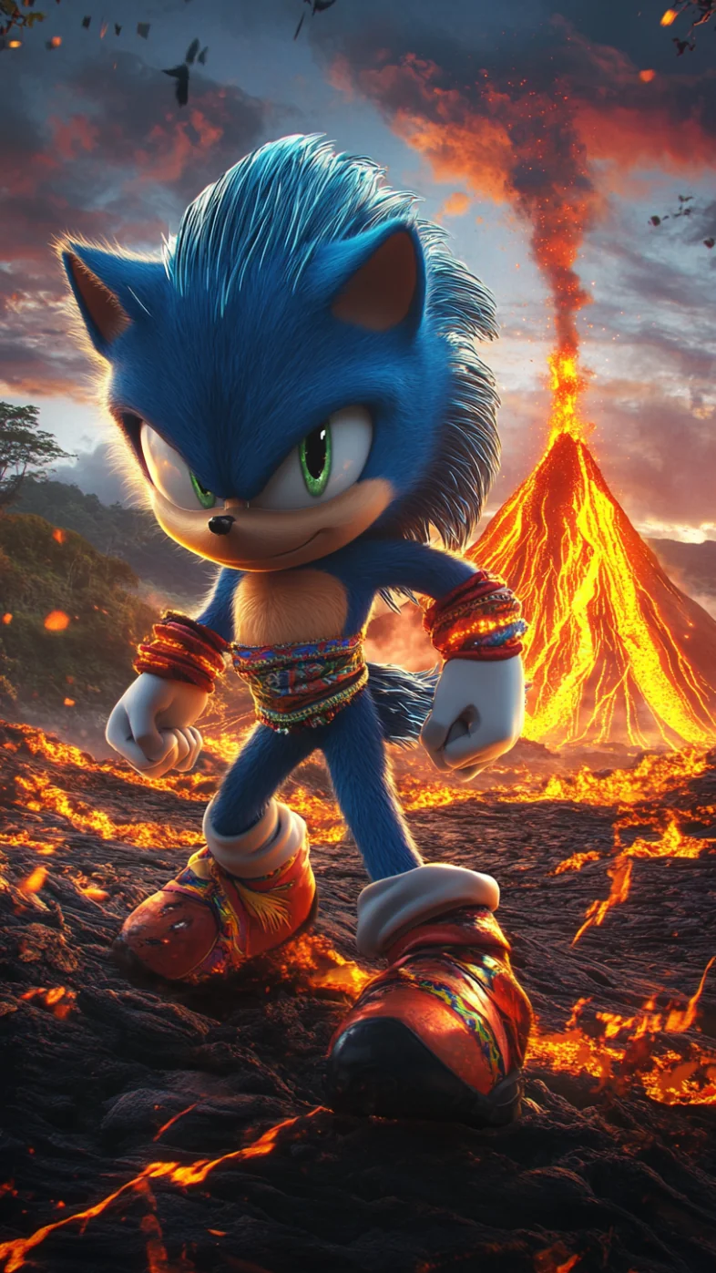 sonic cartoon wallpaper