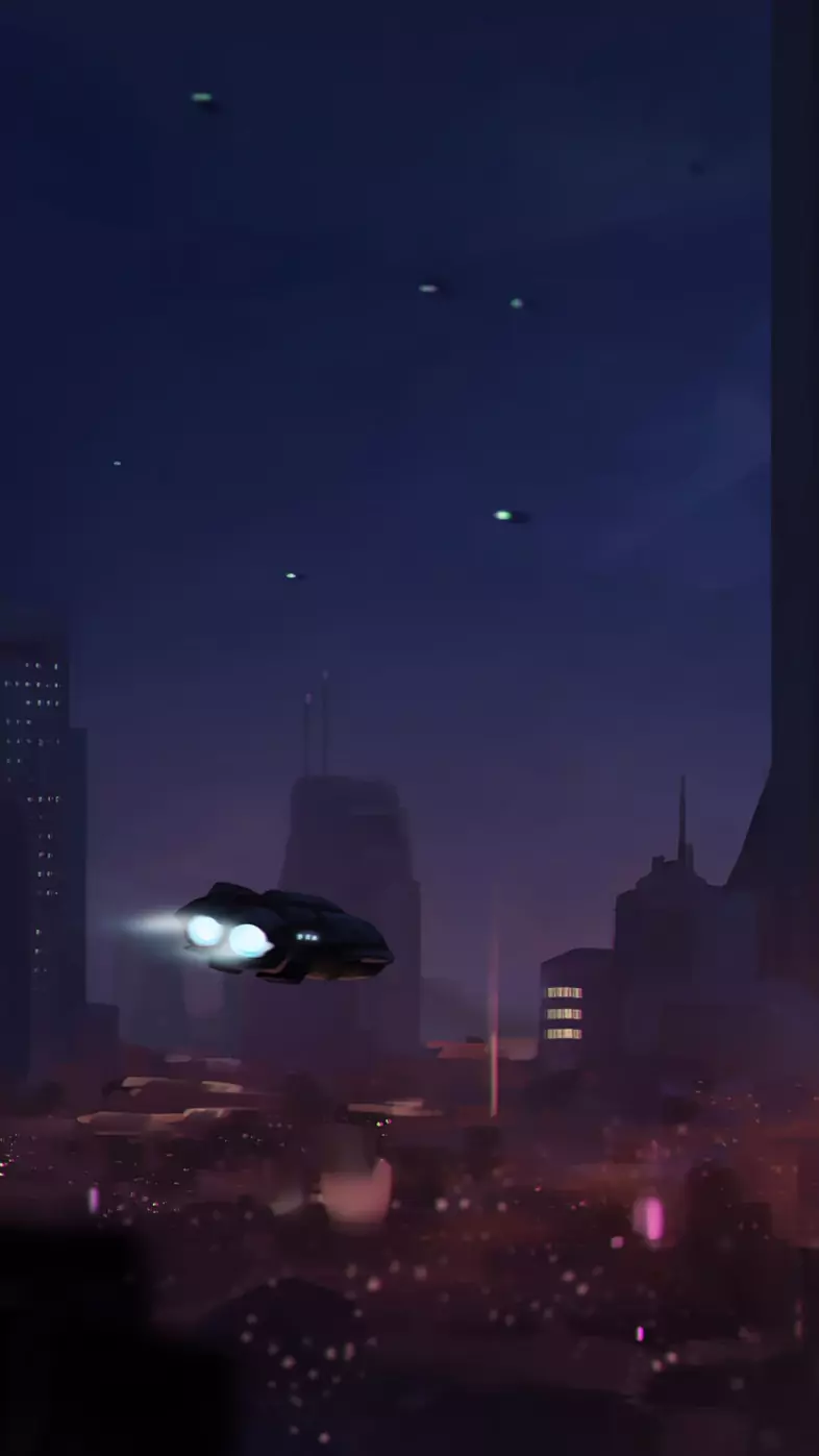 space city wallpaper