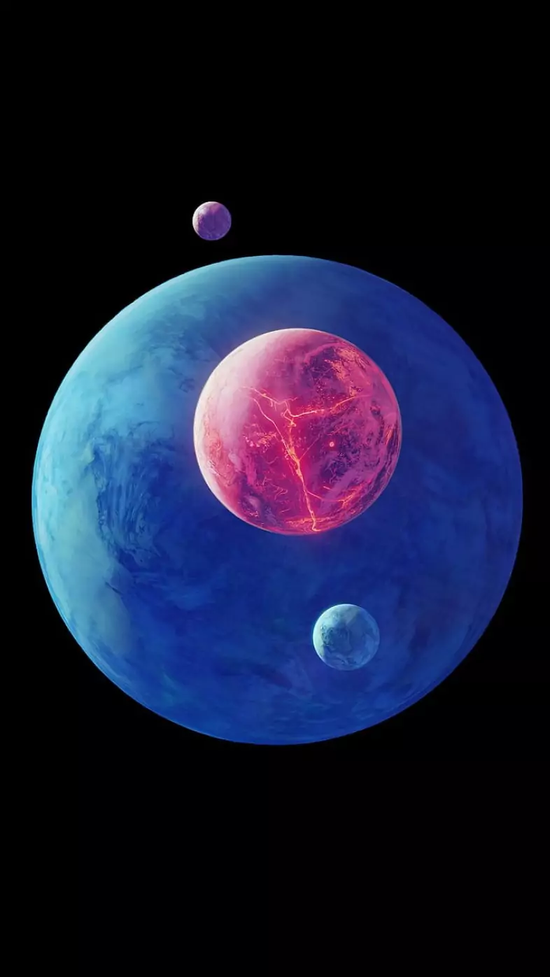 space planet amole wallpaper