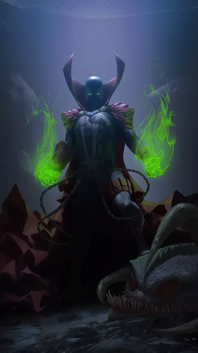 spawn 2020 artwork wallpaper