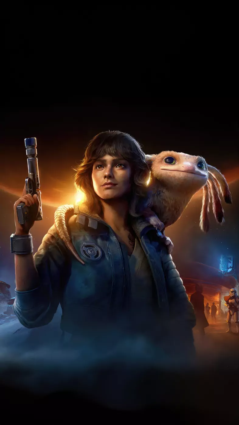 star wars outlaws game wallpaper