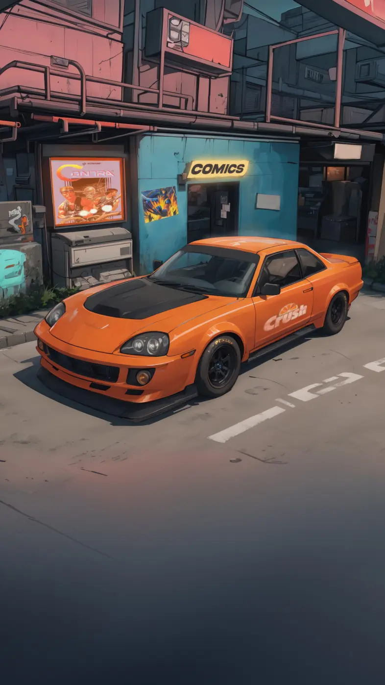 super car ride  wallpaper