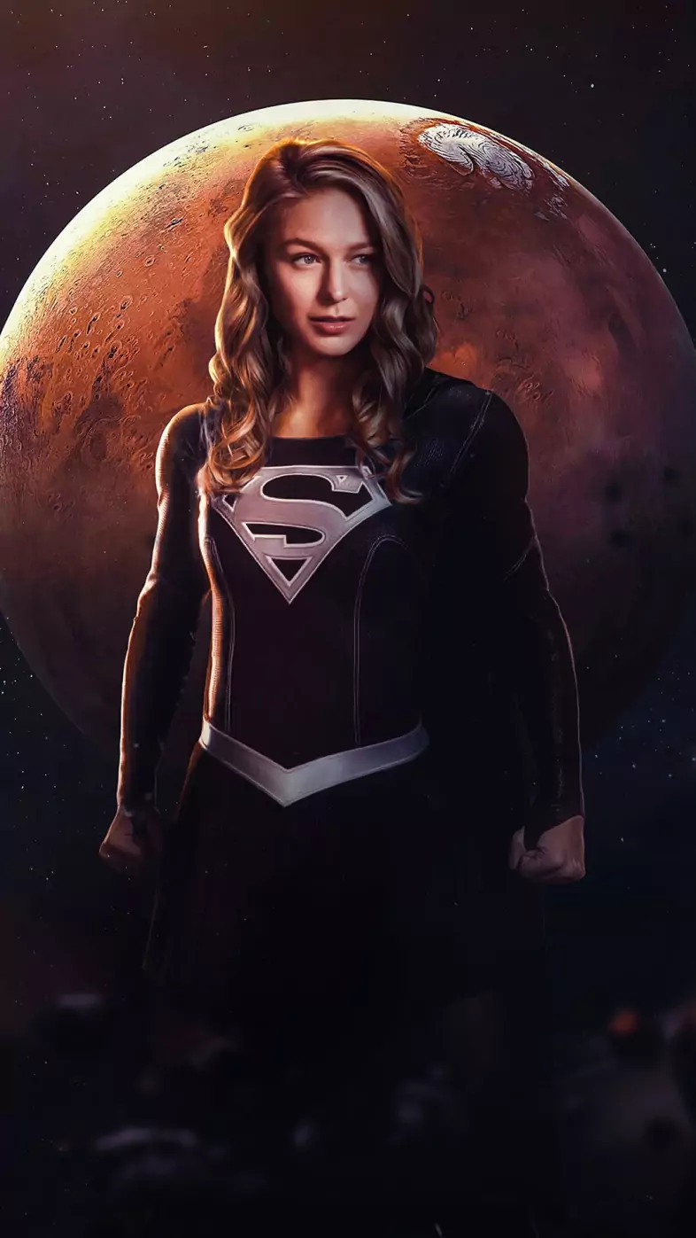 supergirl dark wallpaper