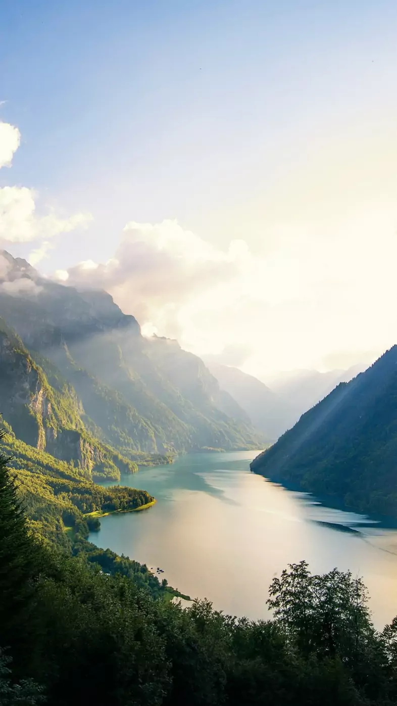 switzerland alps mountains morning wallpaper