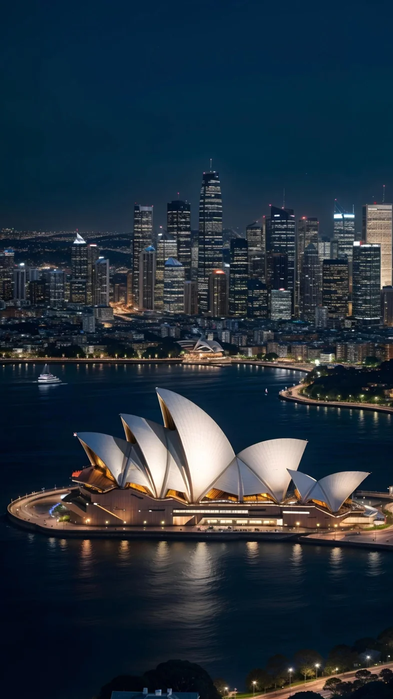 sydney opera building  wallpaper