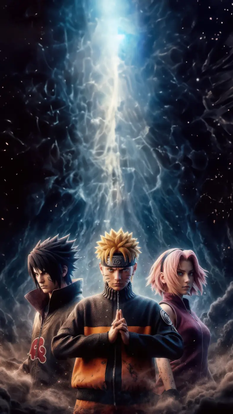 team 7 naruto  wallpaper