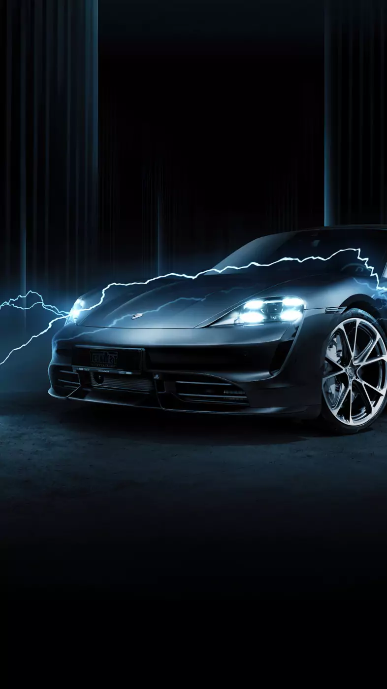 techart porsche taycan turbo car wallpaper