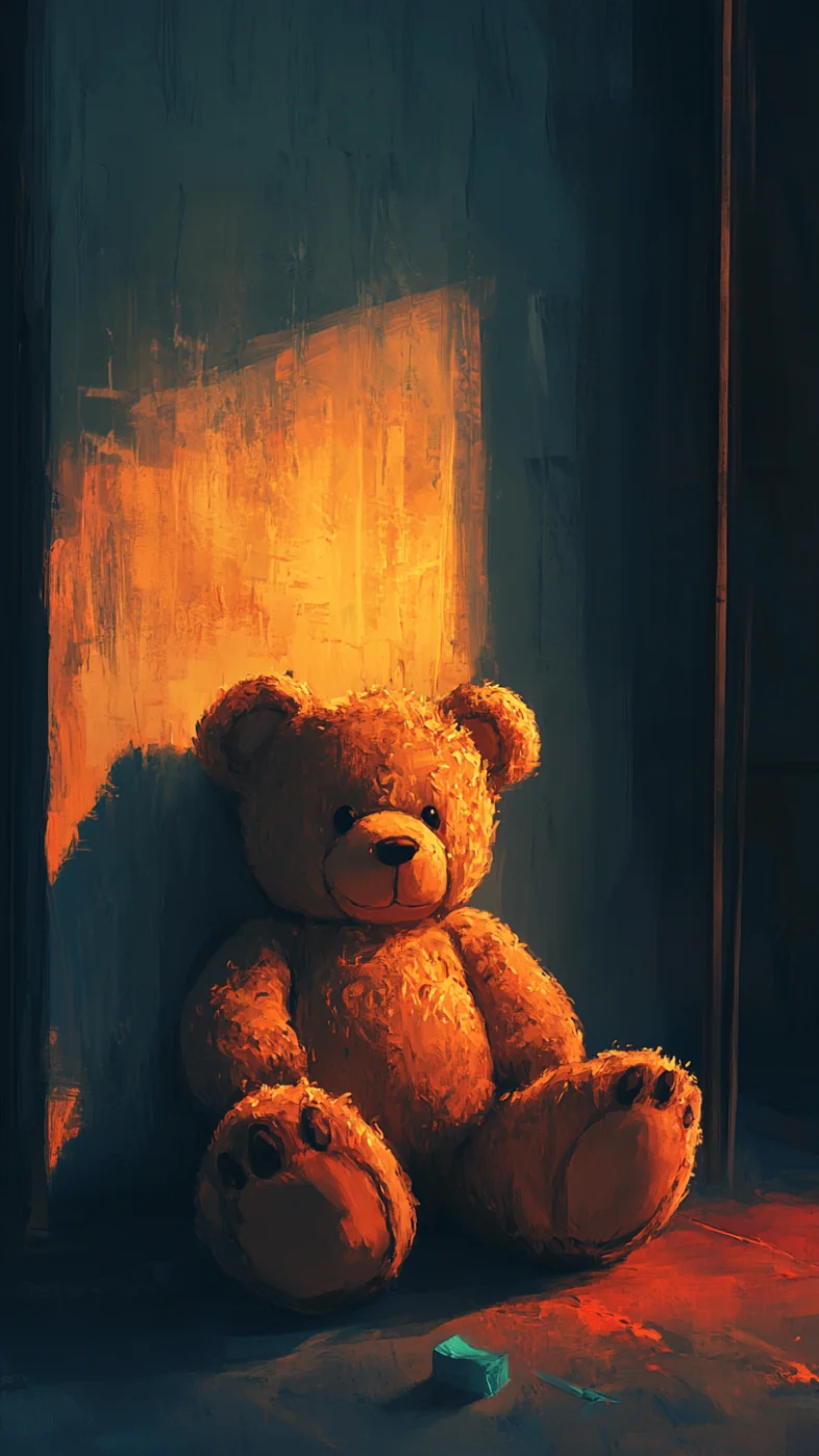 teddy bear art wallpaper