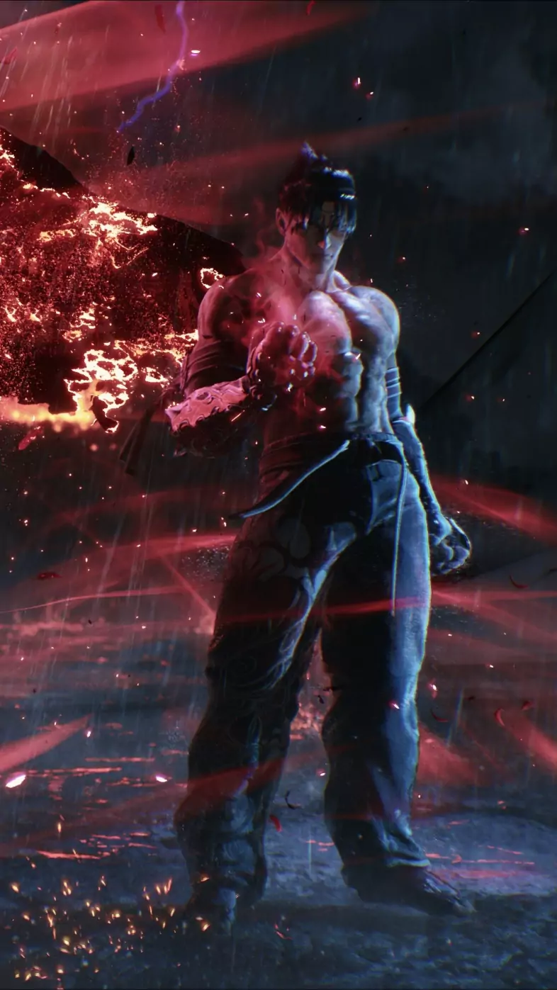 tekken 8 cool gaming art wallpaper