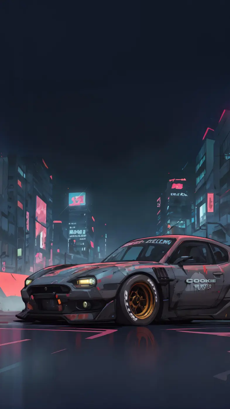 the cookie monster car wallpaper
