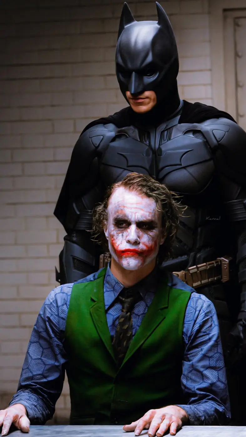 the dark knight batman joker wallpaper