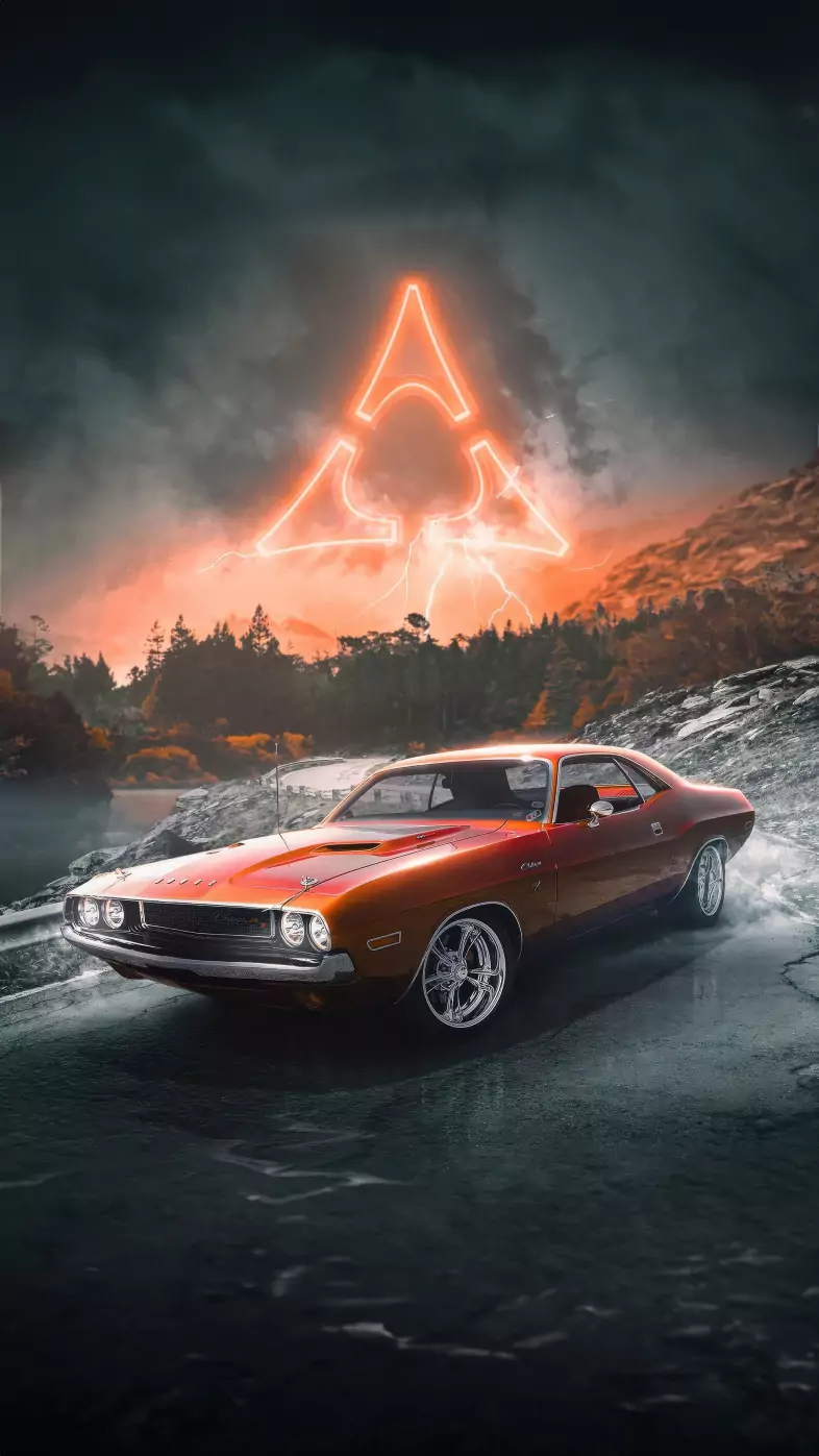 the doge challenger car wallpaper