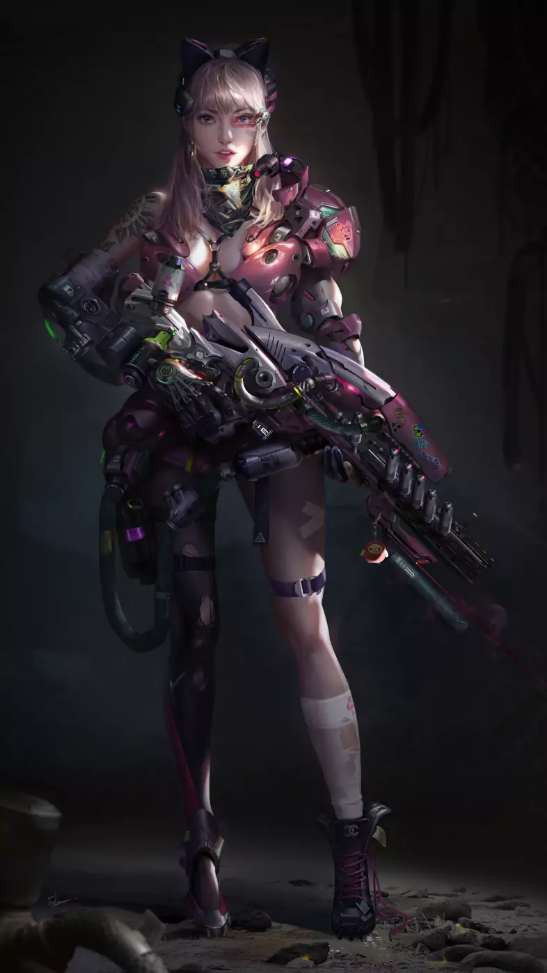the doom girl wallpaper