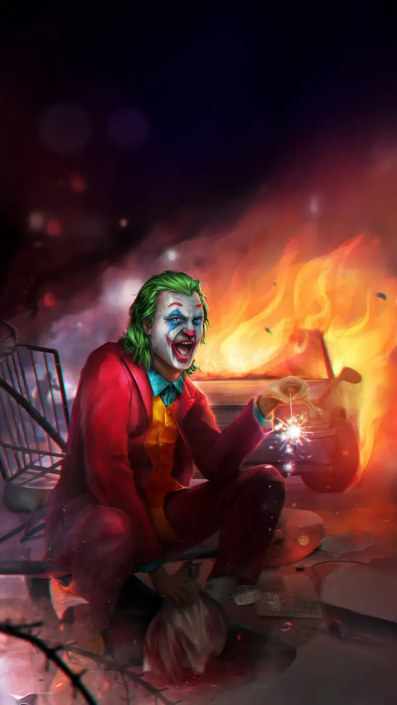 the joker madness  wallpaper